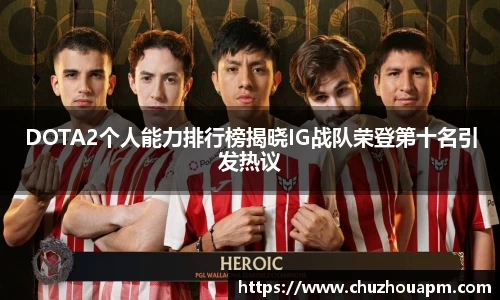 DOTA2个人能力排行榜揭晓IG战队荣登第十名引发热议